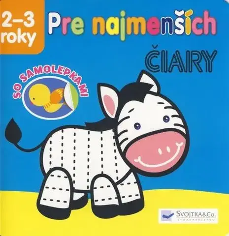 Nalepovačky, vystrihovačky, skladačky Pre najmenších 2-3 roky - Čiary