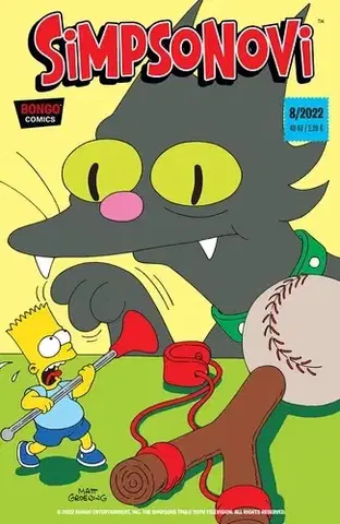 Komiksy Simpsonovi 8/2022