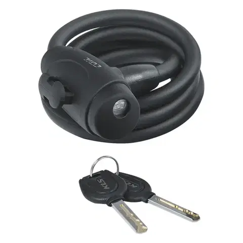 Zámky na bicykel Kellys Coil 180 cm