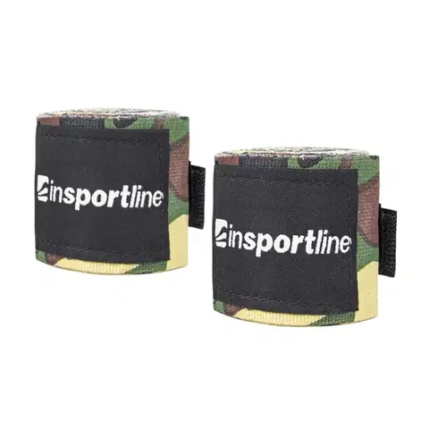 Boxerské bandáže Boxerská bandáž inSPORTline Disfarko 3,5 m camo