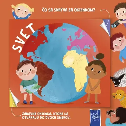 Leporelá, krabičky, puzzle knihy Čo sa skrýva za okienkom? Svet
