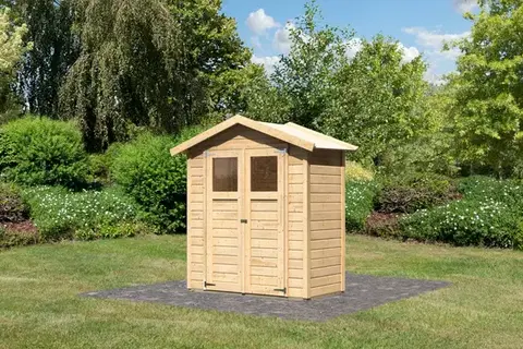 Zahradné domčeky Drevený záhradný domček 180x93 cm Lanitplast