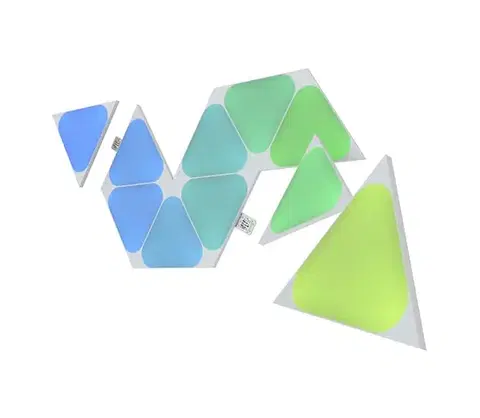 Svietidlá Nanoleaf NL48-1001TW-10PK - SADA 10x LED RGB Stmievateľný panel TRIANGLES LED/0,5 NL48-1001TW-10PK