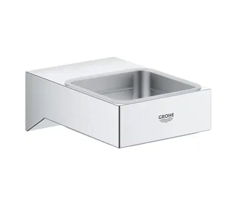 Svietidlá GROHE 40865000 - Držiak SELECTION CUBE lesklý chróm 40865000