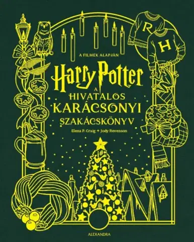 Kuchárky - ostatné Harry Potter - A hivatalos karácsonyi szakácskönyv - Elena P. Craig,Jody Revenson