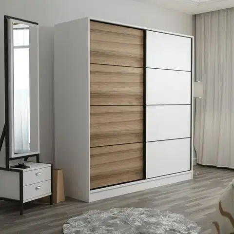 Šatňové skrine Šatníková skriňa Kale - 3167