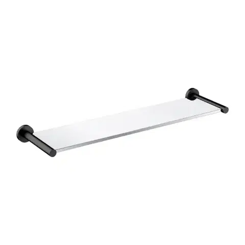 Doplnky do kúpeľne OMNIRES - MODERN PROJECT sklenená polica, grafit MP60930GR