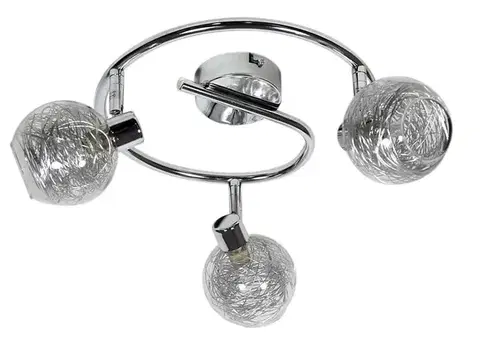 Stropná svetla Candellux Lucas Spiral 3X40W G9 chróm