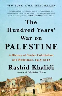 Svetové dejiny, dejiny štátov Hundred Years' War on Palestine - Rashid I. Khalidi