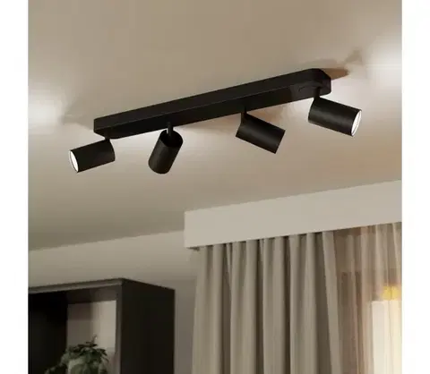 Svietidlá Eglo 900337 - LED RGBW Stmievateľné bodové svietidlo TBELA-Z 4xGU10/4,9W/230V 900337