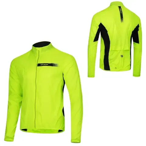 Cyklistické dresy Pánska bunda Etape Bora 2.0 žltá fluo - M
