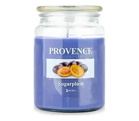 Vianočné dekorácie UTC Vonná sviečka SUGARPLUM 510g 85-95 hod. 565116