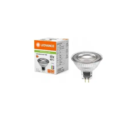 LED osvetlenie LED stmievateľná reflektorová žiarovka MR16 GU5,3/6,8W/12V 4000K 36° CRI 90 - Ledvance 4099854234743