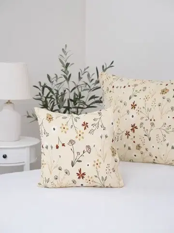 Dekoračné obliečky MKLozkoviny.sk Krepová obliečka na vankúš Renforcé 40 x 40 cm - Vanessa-  -