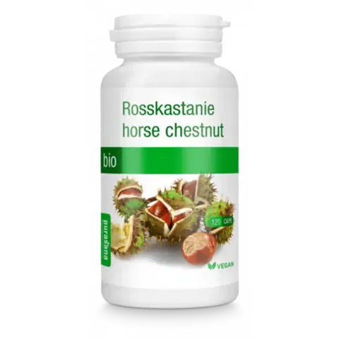 Ostatné špeciálne doplnky výživy Purasana Pagaštan konský BIO