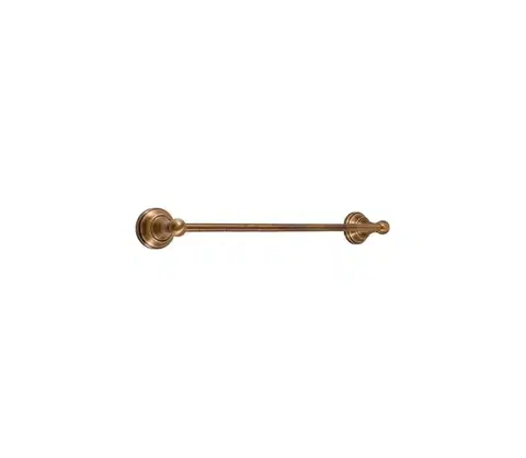 Svietidlá RAV Slezák MKA0701/55SM - Nástenný vešiak MORAVA RETRO 55 cm, stará mosadz MKA0701/55SM