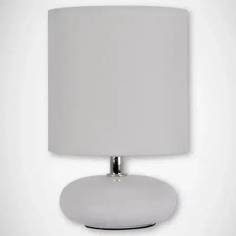 Lampy do obývačky Stolná lampa Pati 03143 E14 biela