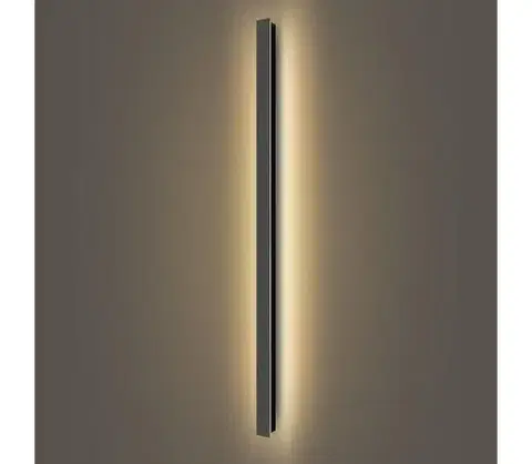 LED osvetlenie BRILAGI - LED vonkajšie nástenné svietidlo LINEAR LED/32W/230V 3000K IP65 čierne BRI287