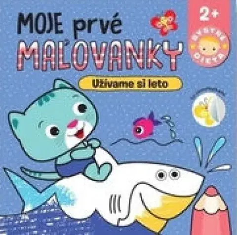 Nalepovačky, vystrihovačky, skladačky Moje prvé maľovanky: Užívame si leto