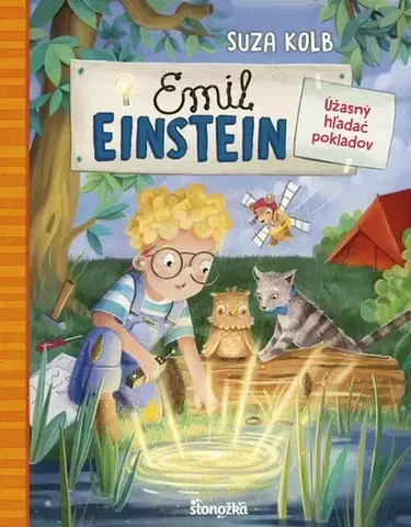 Dobrodružstvo, napätie, western Emil Einstein 3: Úžasný hľadač pokladov - Suza Kolbová,Anja Grote,Denisa Stareková