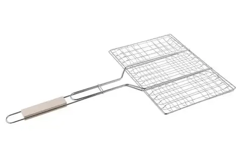 Grilovacie rošty Mriežka opekacia hranatá 33x29cm, dĺžka 62cm