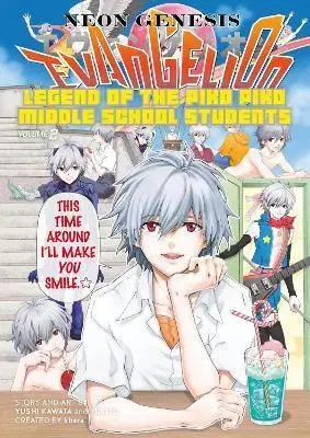 Komiksy Neon Genesis Evangelion The Legend of Piko Piko Middle School Students 2 - Yushi Kawata,Yukito Kishiro