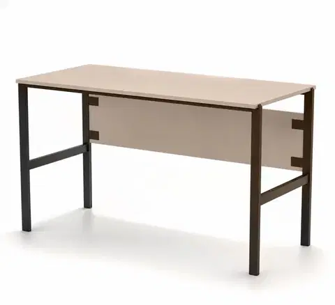 Písacie stoly CAMERON, stýlový písací stol, bézový