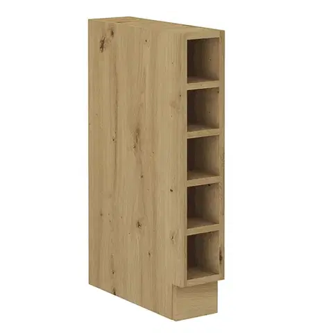 Kuchynské dolné skrinky KONDELA Monro 15 D OTW BB dolná kuchynská skrinka dub artisan