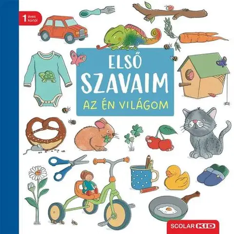 Leporelá, krabičky, puzzle knihy Első szavaim - Az én világom - Julia Maly