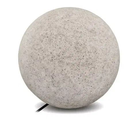 Záhradné lampy  Vonkajšie dekoračné svietidlo GARDEN BALL 1xE27/40W/230V IP65 pr. 38 cm KTGBL