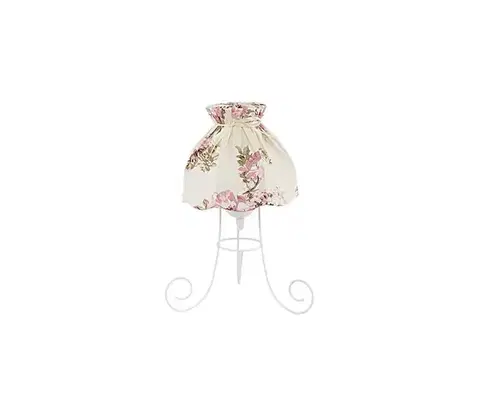 Lampy  - Stolná lampa VIOLIN 1xE27/40W/230V pr. 28 cm ruža 9202
