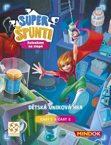 Spoločenské hry Mindok Hra Superšpunti: Sušienkam na stope Mindok (hra v češtine)