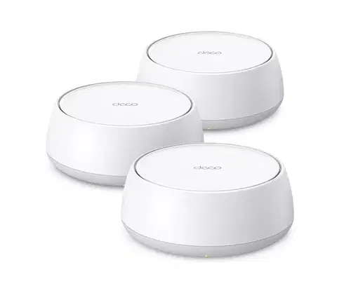 Predlžovacie káble TP-Link - SADA 3x Wi-Fi 7 mesh systém pre celú domácnosť Deco BE22 TPL000168