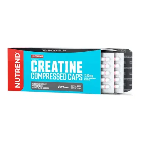 Kreatín Kreatin Nutrend Creatine Compressed Caps 120 kapsúl