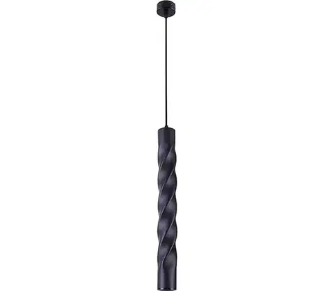 Svietidlá Viokef Lighting Luster na lanku MARLEY 1xGU10/30W/230V čierny 4236500