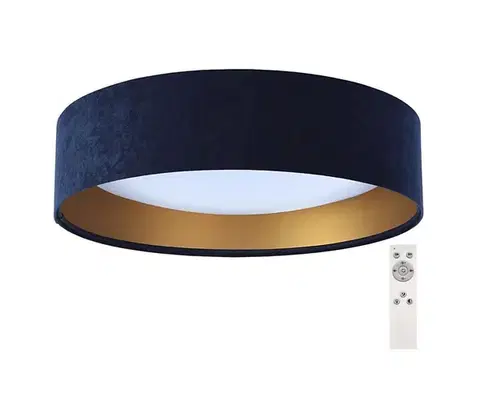 Svietidlá  LED Stmievateľné stropné svietidlo SMART GALAXY LED/24W/230V modrá/zlatá + DO BG-BS0298