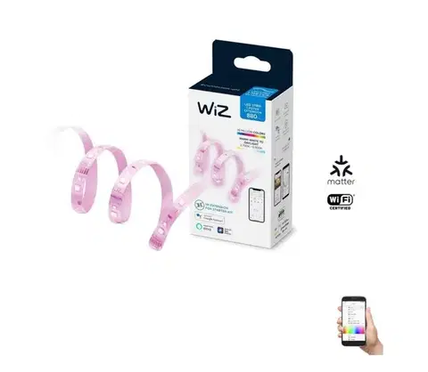 LED osvětlení WiZ - LED RGBW Stmievateľný pásik 1m LED/11W/12V 2700-6500K Wi-Fi 8719514261082