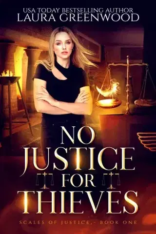 Sci-fi a fantasy No Justice For Thieves - Greenwood Laura