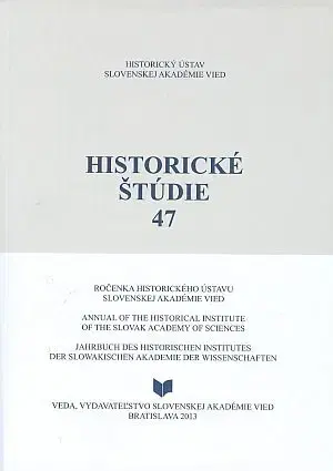 História - ostatné Historické štúdie 47 - Daniela Kodajová