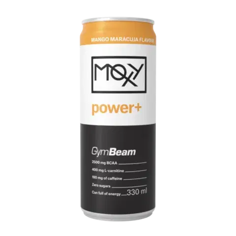 BCAA GymBeam MOXY power+ Energy Drink mango marakuja