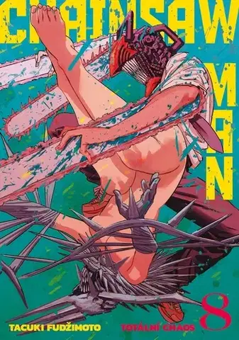 Manga Chainsaw Man 8: Totální chaos - Tacuki Fudžimoto,Michala Kropáčková