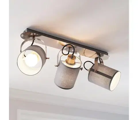 Svietidlá Eglo 98141 - Bodové svietidlo VILLABATE 3xE27/10W/230V 98141