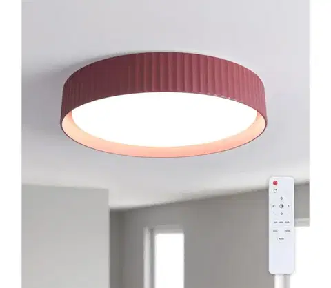 Svietidlá BRILAGI-LED Stmievateľné stropné svietidlo LUCIA LED/48W/230V priemer 41 cm červené + DO WO800-OEM44-40