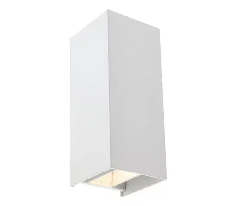 LED osvetlenie Redo 90635 - LED Vonkajšie svietidlo SONNY 2xLED/5W/230V 2200/3000/4000K IP54 biela 90635