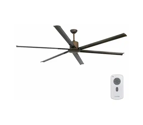 Ventilátory FARO Barcelona FARO 33462A - Stropný látor ANDROS XL hnedá pr. 213 cm + diaľkové ovládanie 33462A