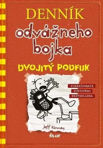 Dobrodružstvo, napätie, western Denník odvážneho bojka 11: Dvojitý podfuk, 2.vydanie - Jeff Kinney,Elena Guričanová