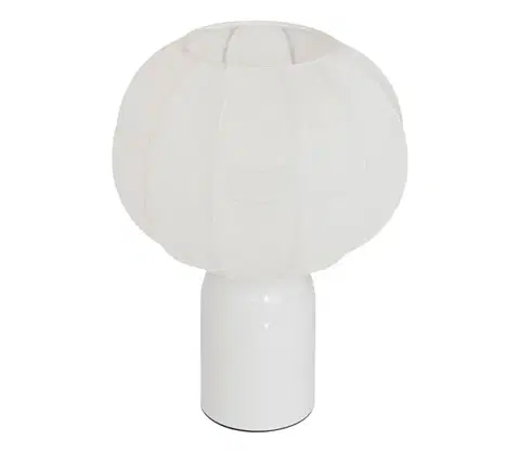 Lampy Atmosphera - Stolná lampa TOBIE 1xE27/60W/230V biela 210392A