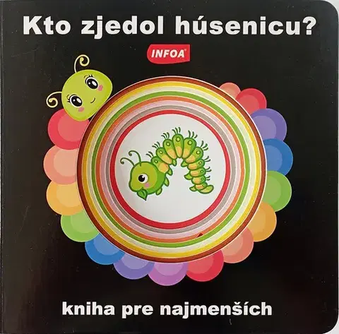 Leporelá, krabičky, puzzle knihy Kto zjedol húsenicu?