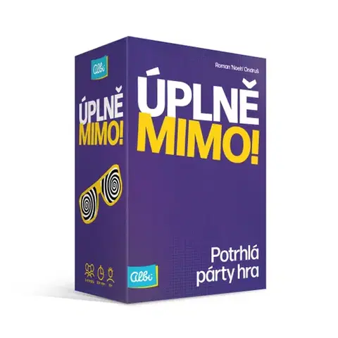 Párty hry Albi Párty hra Úplne mimo (hra v češtine)
