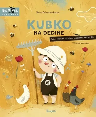 Leporelá, krabičky, puzzle knihy Kubko na dedine - Marta Galewska-Kustra,Joanna Klos,Ladislav Holiš